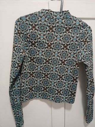 Top Stradivarius floral S