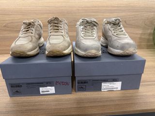 2 pares de Zapatos Hogan Beige y blanco Talla 37.5