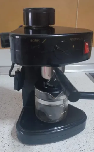 Cafetera Solac Espresso Manual