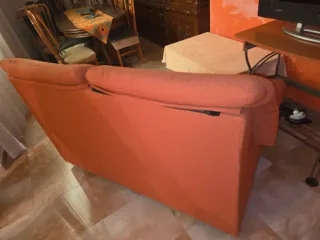 Sofá 3+2 plazas naranja