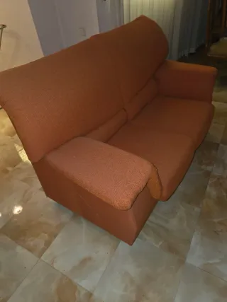 Sofá 3+2 plazas naranja