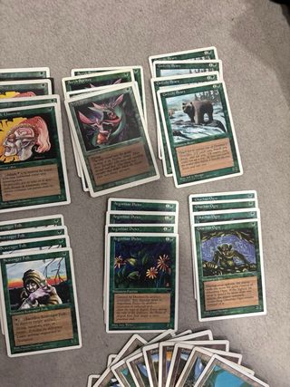 Mazo Monoverde “The Force” Old School MTG