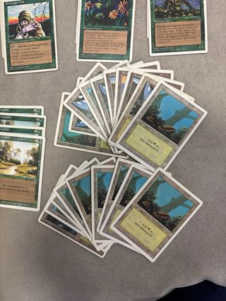 Mazo Monoverde “The Force” Old School MTG