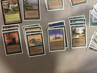 Mazo Monoverde “The Force” Old School MTG