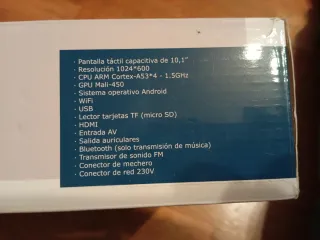 Pantalla Hyundai 10.1 Entretenimiento Android