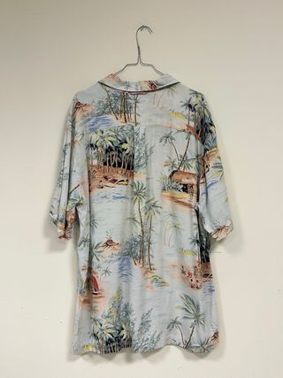 Camisa Hawaiana Tommy Hilfiger Vintage Estampada