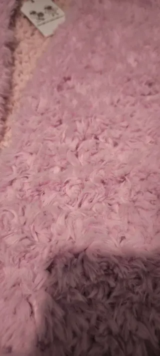 Chaleco de ganchillo rosa