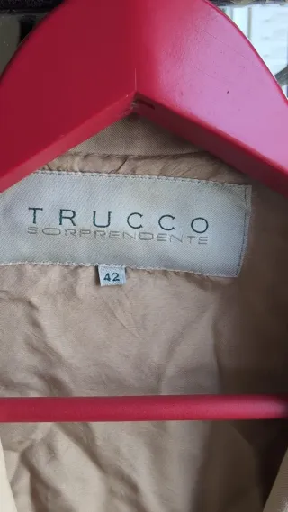 Chaqueta Trucco Beige Talla XL
