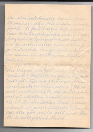 Carta original WWII - Segunda Guerra Mundial