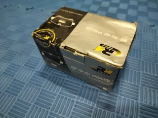 Pastillas de freno nuevas.