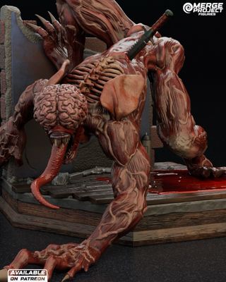 Figura Licker Resident Evil Coleccionista