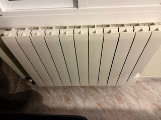 4 Radiadores Agua Calefacción