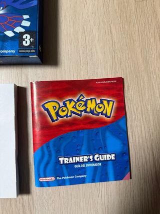Pokémon Zafiro GameBoy Advance Original Pal Esp🇪🇸