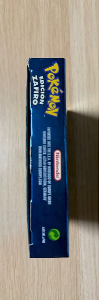 Pokémon Zafiro GameBoy Advance Original Pal Esp🇪🇸