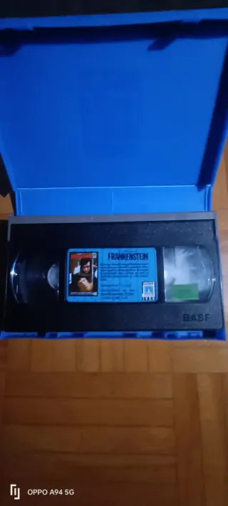 Película VHS El Horror de Frankenstein