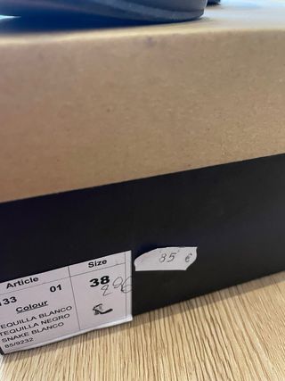 Sandalias Stefania Marco Talla 38 Tacón 10cm