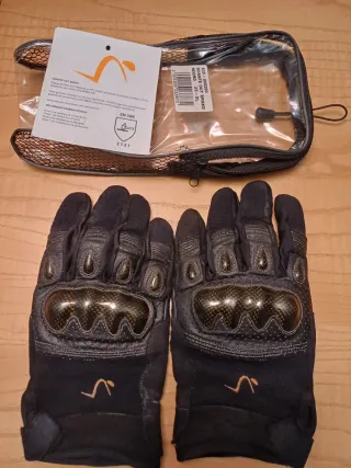 Guantes Moto Verano Talla XL Negros