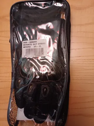 Guantes Moto Verano Talla XL Negros