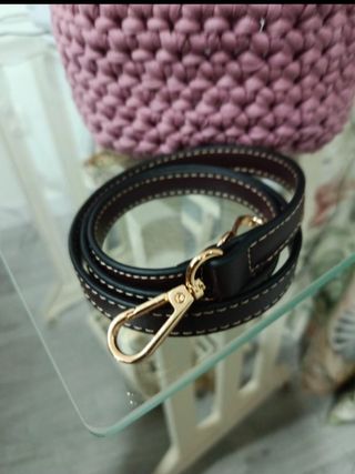 Bolso de crochet rosa