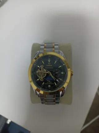 Reloj Profesional Dorado y Negro