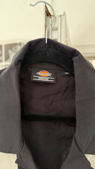 Camisa Dickies Rayas Blanco y Negro