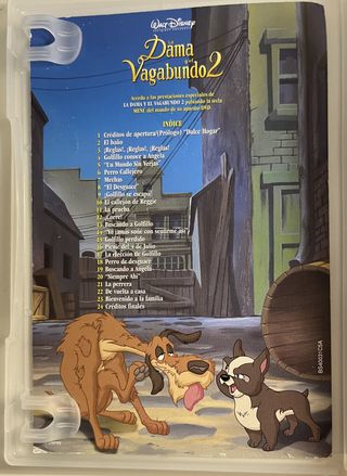 La Dama y el Vagabundo 1 y 2 DVD