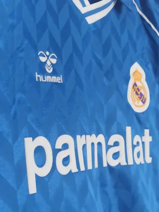 Maglietta calcio retro Parmalat Real Madrid