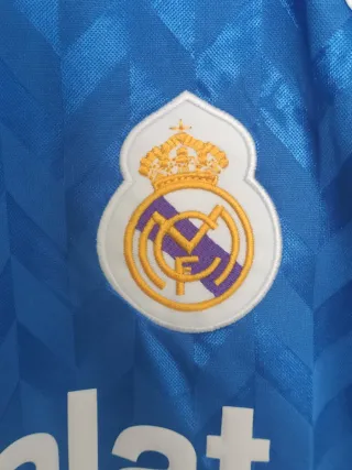 Maglietta calcio retro Parmalat Real Madrid