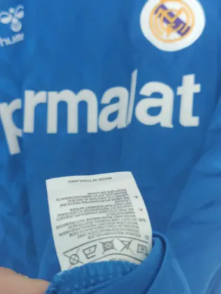 Maglietta calcio retro Parmalat Real Madrid