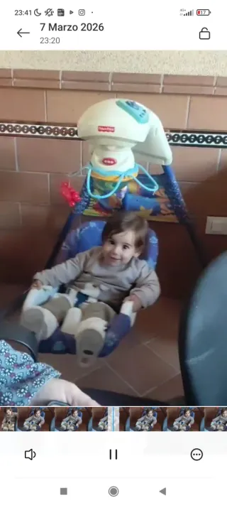 Columpio Fisher-Price para bebé