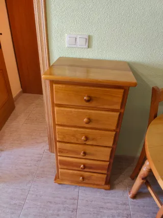 Cajonera de madera