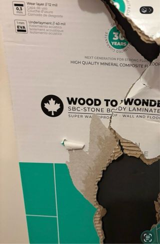 Suelo vinílico imitación madera