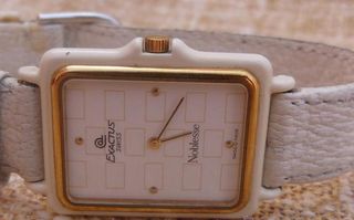 Exactus Noblesse Reloj Mujer Oro Blanco/Reparar