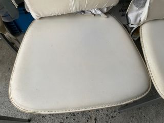 Juego de 4 Sillas de Cocina Metálicas