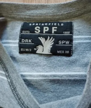 Camiseta Springfield Hombre Talla M