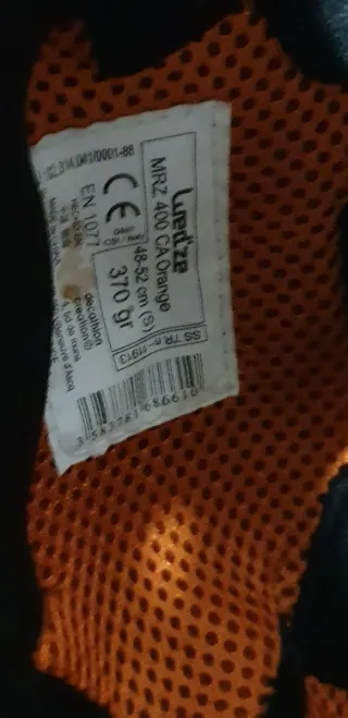 Casco de nieve Wed'ze naranja infantil