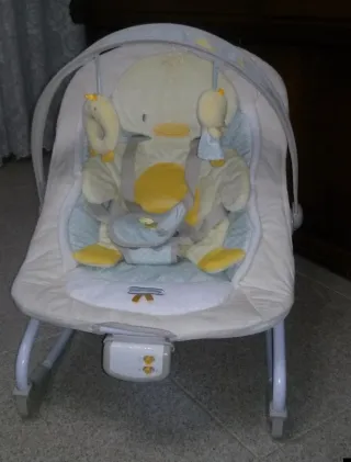 Hamaca para bebé con diseño de patito