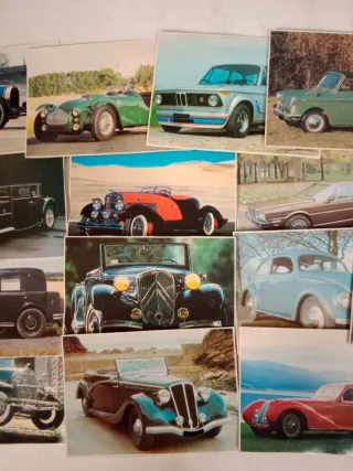 Fichas coches clásicos antiguos