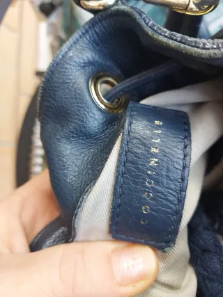 Borsa a secchiello Coccinelle blu