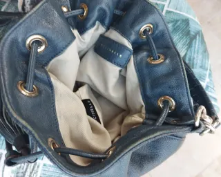 Borsa a secchiello Coccinelle blu