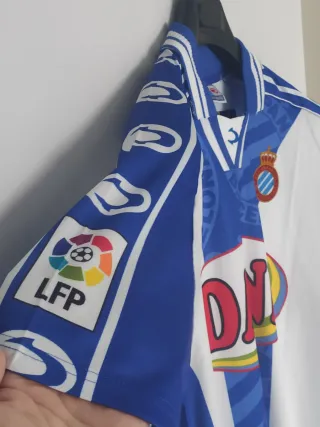 Maglietta calcio retro RCD Espanyol Tamudo 23. XL