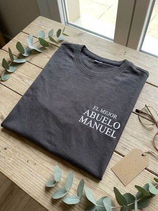 Camiseta Bordada Personalizada Día del Padre