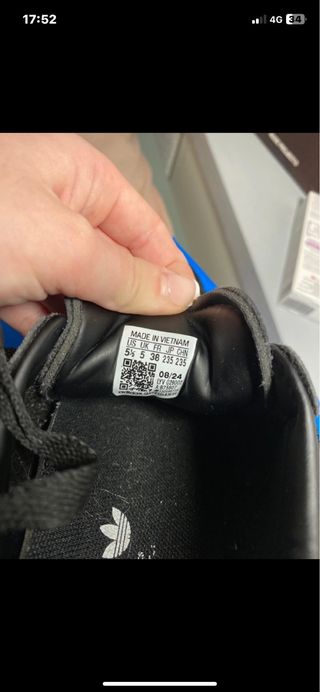 Adidas Samba Negras Talla 38