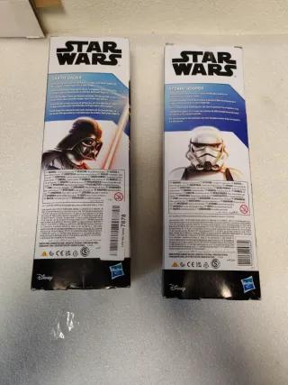 Action Figure Star Wars Darth Vader & Stormtrooper