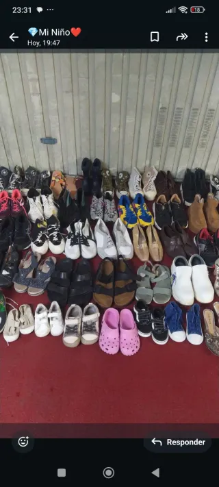 Lote Zapatos Variados Tallas y Modelos
