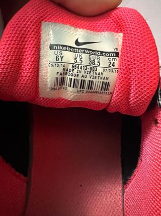 Zapatillas Nike Negras y Rosas