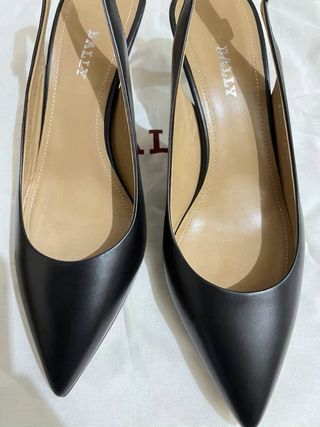 Bally Scarpe Slingback Nere Tg 36/36.5