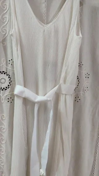 Vestido Sfera Blanco Talla M