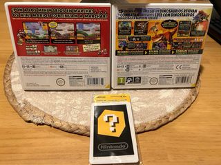 Pack Nintendo 3DS Juegos Mario y Fossil Fighters