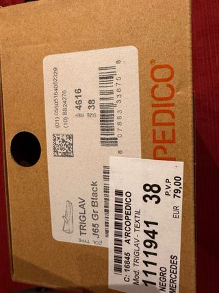 Zapatos Negros Mujer Talla 38 Arcopédico